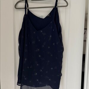 Torrid Navy Camisole with Star Accents